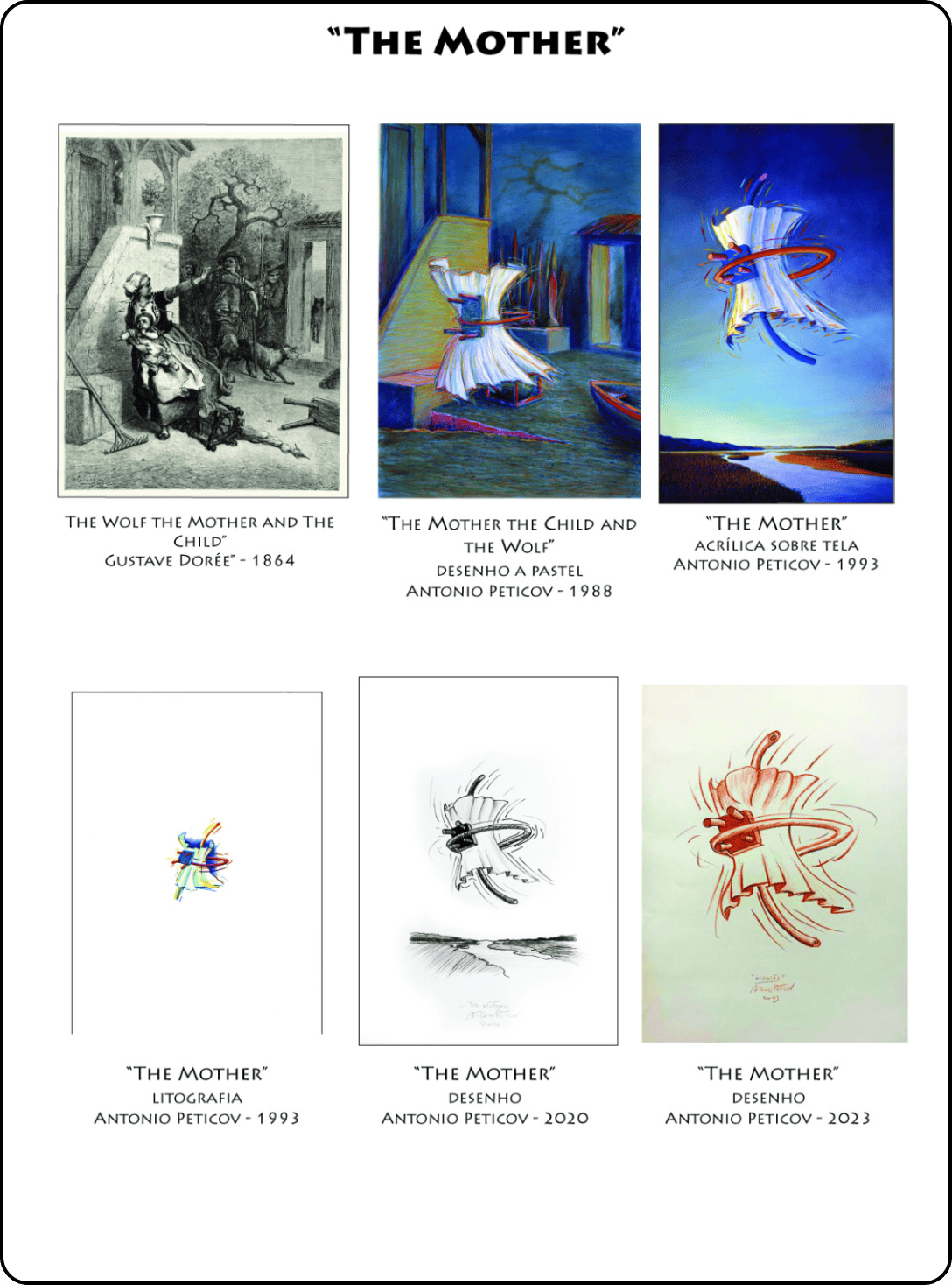Obra The Mother de Antonio Peticov